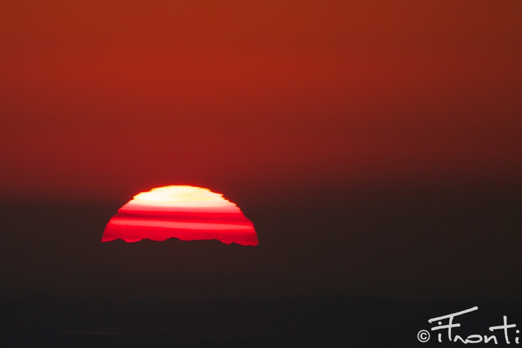 Tramonto spettacolare ifronti